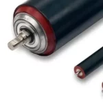 Close-up of high-performance fuser rollers designed for precise heat application in printing and imaging equipment, featuring robust construction for durability and efficiency.