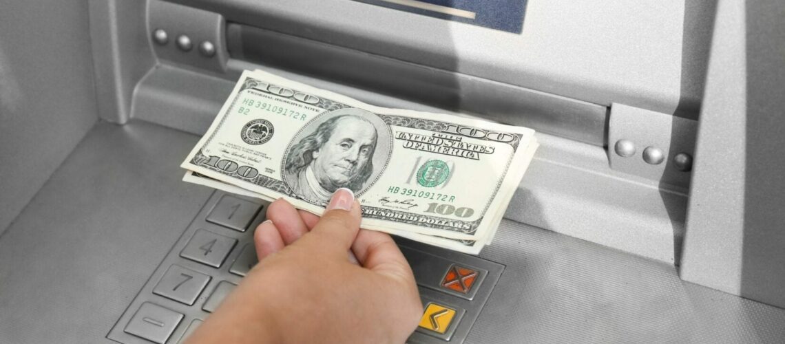 ATMと通貨処理機